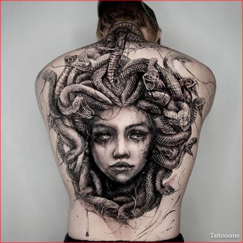 medusa back tattoo meaning.